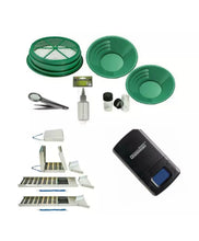 Load image into Gallery viewer, 50" Folding Aluminum Sluice Box  & Gold Panning Kit with Pocket Scale SAME DAY SHIPPING!!!!!!!!!!!!!!!