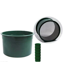 Load image into Gallery viewer, 11pc MINI/ LARGE CLASSIFIER SIFTING PAN SET FOR YOUR GOLD PAN PANNING