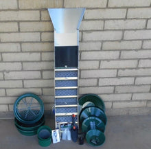 Load image into Gallery viewer, G1  50" Folding Aluminum Sluice Box & Gold Pan Kit