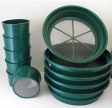 Load image into Gallery viewer, 11pc MINI/ LARGE CLASSIFIER SIFTING PAN SET FOR YOUR GOLD PAN PANNING