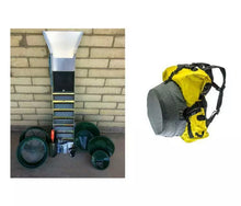 Load image into Gallery viewer, BP25  Backpack With 50" Folding Sluice Box & Gold Panning Kit.