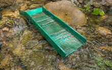 Load image into Gallery viewer, 36” Light weight Hard Green ABS Plastic Sluice Box