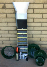 Load image into Gallery viewer, G11  50" Folding Aluminum Sluice Box & Gold Pan Kit
