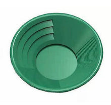 Load image into Gallery viewer, Back Packers Special  50" Folding Aluminum Sluice Box & Gold Pan Kit Green Pans