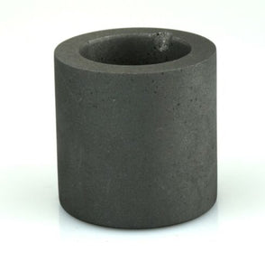 G5 GRAPHITE CRUCIBLE FOR MELTING GOLD SILVER 1-3/4"x1-3/4"
