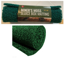 Load image into Gallery viewer, GREEN MINER&#39;S MOSS 12&quot;X36&quot;Sluice Box Matting, Gold Panning
