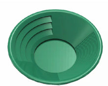 Load image into Gallery viewer, M15 Green Mini Gold Classifier Screen &amp; Gold Pan Panning Kit 14&quot; &amp; 10&quot;  Pans

