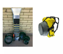 Load image into Gallery viewer, BP25  Backpack With 50&quot; Folding Sluice Box &amp; Gold Panning Kit.
