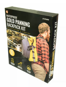 BP25  Backpack With 50" Folding Sluice Box & Gold Panning Kit.