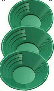 50" Folding Aluminum Sluice Box 3 Green Gold Pans & FREE DigiWeigh Pocket Scale